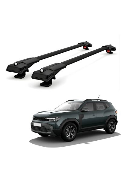 Cross Oto Aksesuarları Renault Duster 2024-2026 için Ara Atkı , Araç Üstü Taş...