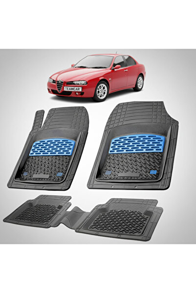 TEAMCAR Αλφά Ρομέο 156 Δεύτερης Γενιάς Συμβατά Πατάκια Δαπέδου 2003-2006 |   ...