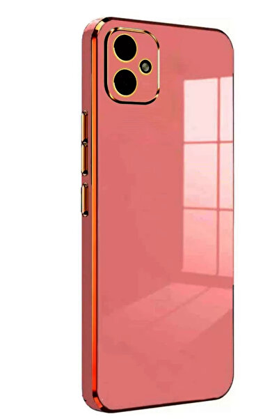 Beta Moda Hub حافظة سامسونج جالاكسي A05 من نيو فيس سيليكون فوليت - أحمر