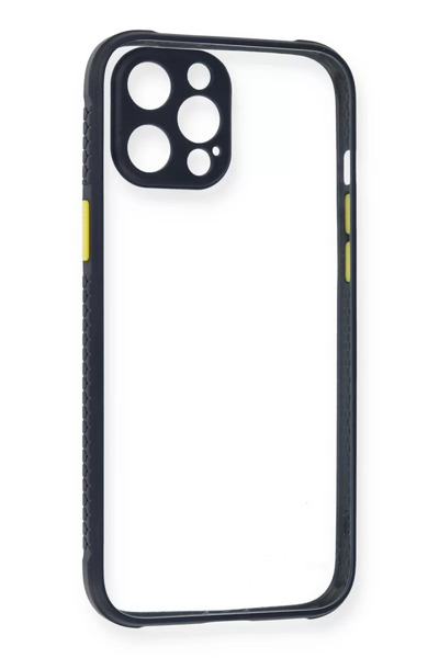 Beta Moda Hub حافظة Newface لهاتف iPhone 12 Pro مصنوعة من السيليكون الشفاف - ...