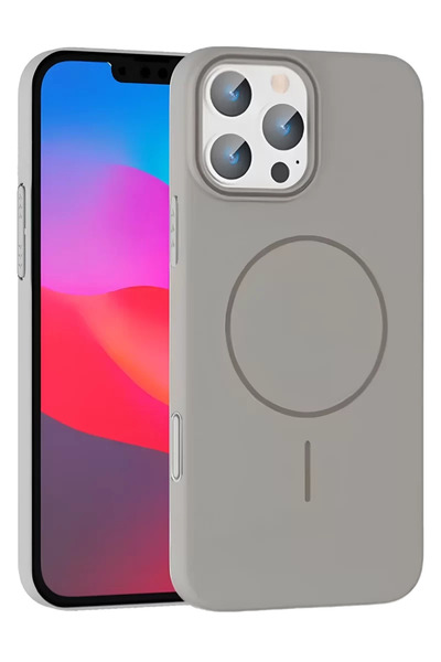 Beta Moda Hub Joko iPhone 16 Pro Max Brooch Magsafe Cover - Titan Gray