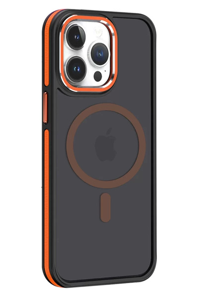 TeknoKapsül غطاء جوكو آيفون 14 برو وينر ماجسيف - برتقالي