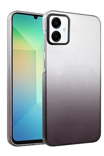 Beta Moda Hub غطاء نيو فاي للسامسونج جالاكسي A06 - أسود لامع