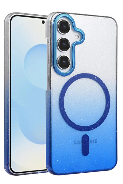 Beta Moda Hub غطاء نيو فيس سامسونج جالاكسي إس 23 إف إي اللامع متوافق مع ماج س...