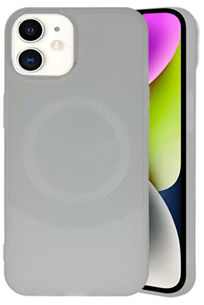 Beta Moda Hub حافظة نيو فيس لهاتف آيفون 11، غطاء كربون ماييا - رمادي