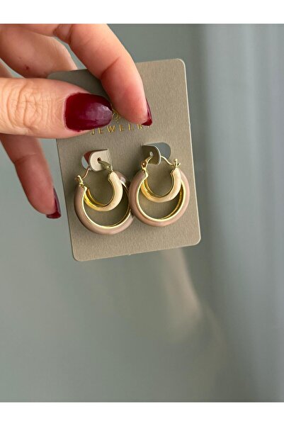 Nera Accessories İkili Görünümlü Küpe