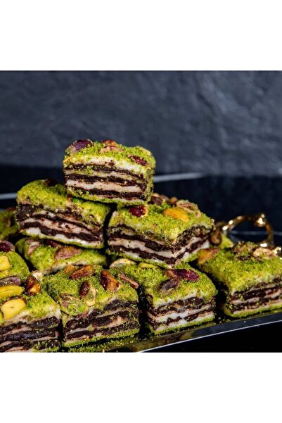 ATICI LOKUM Antep Fıstıklı Çikolatalı Katmer Lokum