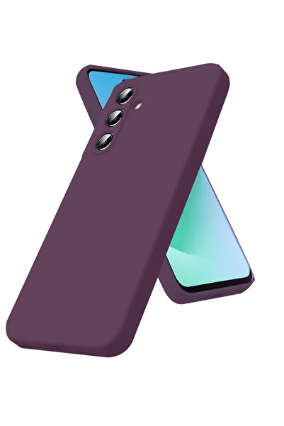 Beta Moda Hub غطاء سيليكون جديد لهاتف سامسونج جالاكسي A17 5G - لون البرقوق