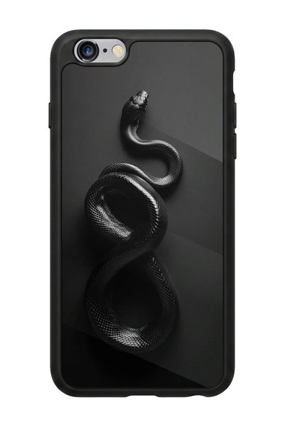 Snacase حافظة ممتازة لامعة بتصميم ثعبان متوافقة مع هاتف iPhone 6 Plus