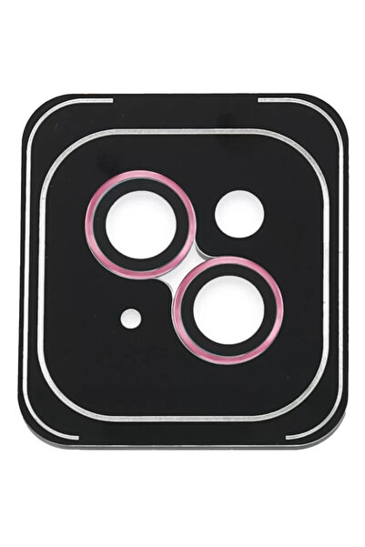 TeknoKapsül عدسة كاميرا جوكو آيفون 14 معدنية بتقنية PVD - وردي