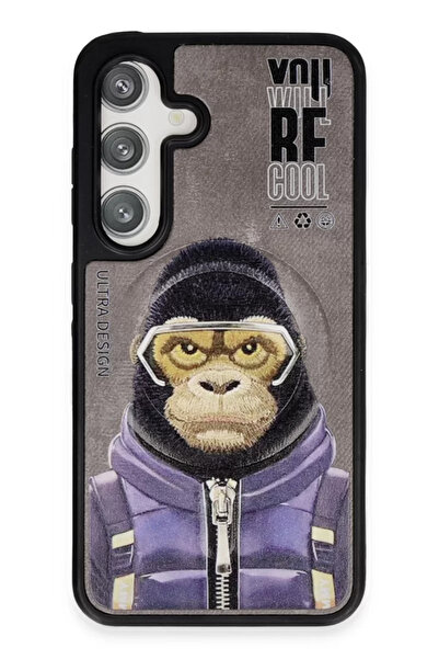 TeknoKapsül غطاء جوكو سامسونج جالاكسي S24 فن ماجسيف - رمادي طبيعي