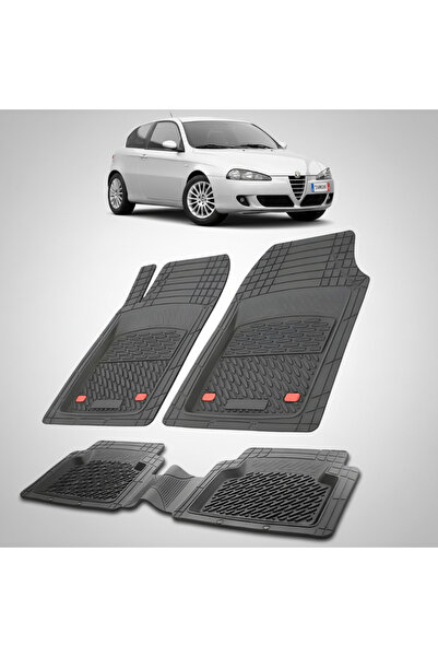 TEAMCAR Alfa Romeo 147 Χάτσμπακ 3θυρο Συμβατά Πατάκια Επιδαπέδιασης Facelift ...
