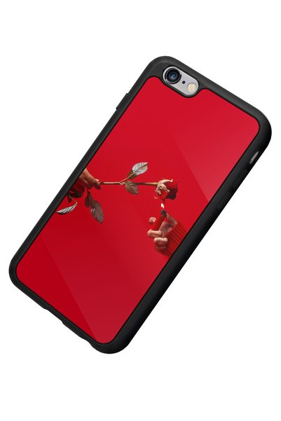 Snacase iPhone 6 Plus Compatible Red Design Glossy Premium Case