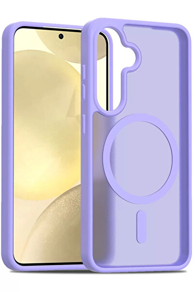 TeknoKapsül غطاء جوكو سامسونج جالاكسي S25 جوتا ماج سيف - ليلك