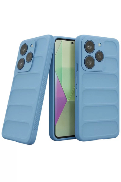 Beta Moda Hub حافظة Newface General Mobile Era 50 من السيليكون الأفضل - أزرق