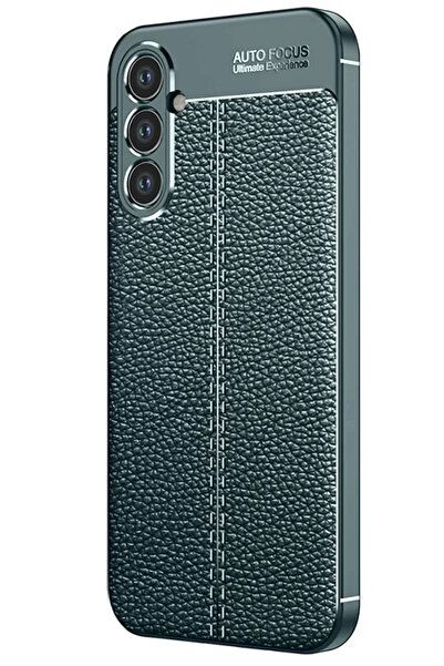 Beta Moda Hub غطاء Newface Samsung A36 للتركيز التلقائي - أخضر داكن