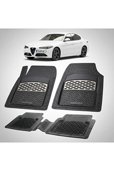 TEAMCAR Αλφά Ρομέο Τζούλια Γενιά Ι Συμβατά Πατάκια Δαπέδου 2015-2026 |   Ασήμι