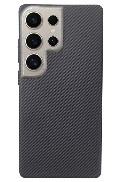 TeknoKapsül غطاء جوكو سامسونج جالاكسي S23 الترا بيسا ماجسيف - أسود