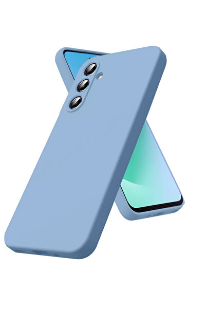 Beta Moda Hub غطاء سيليكون جديد لهاتف سامسونج جالاكسي S25 FE - أزرق