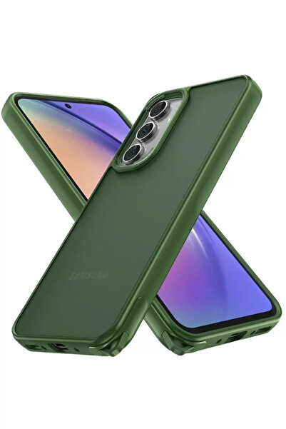 Beta Moda Hub غطاء حماية أنيق لهاتف سامسونج جالاكسي A04S من نيو فيس - أخضر