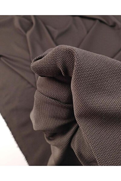 Kumaş Parça Țesătură din jerseu în culoarea cafelei amare, cu model, 140x350cm