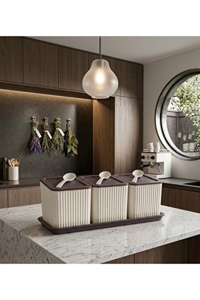 baharat 3'lü Modern Baharatlık Seti