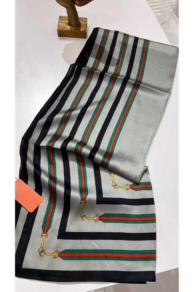 EB SCARF Șal din mătase italienească – Design strălucitor, ușor și elegant