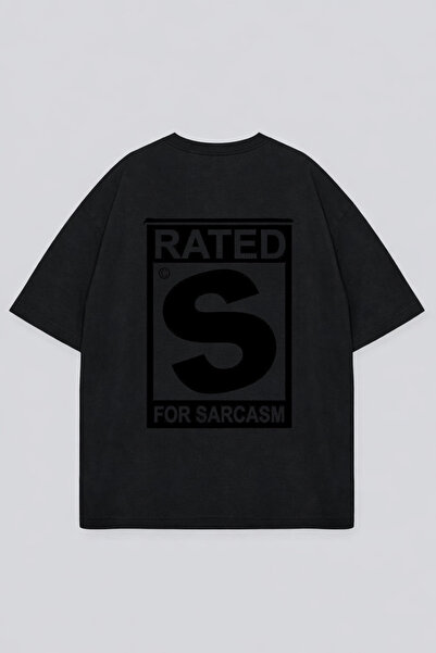 LORVEX Υπερμεγέθη μπλουζάκι unisex από 100% βαμβάκι με στάμπα, άνετη εφαρμογή