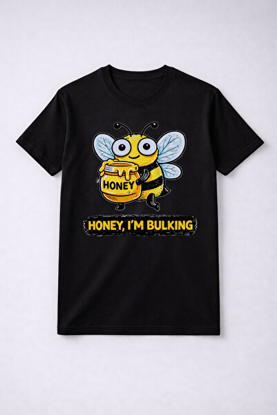 JOLT Unisex Διασκεδαστικό Μαύρο T-Shirt Αριθμός Μοντέλου: 001