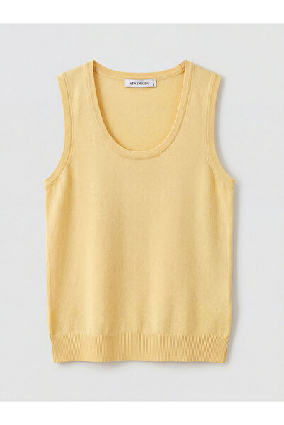 LC Waikiki Peak New Season U Neck Women's Knitwear Undershirt