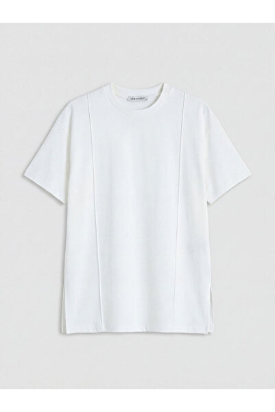 LC Waikiki RMZ GİYİM FARKIYA تي شيرت نسائي بياقة روبا