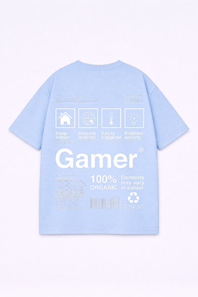 LORVEX Oversize Unisex T-Shirt 100% Cotton Printed T-Shirt Comfortable Fit