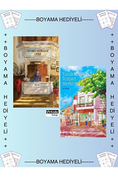 Yuzu Kitap Boyamalı Değerli Hatıralar Oteli, Yaralı Kalpler Tedavi Merkezi Mi...