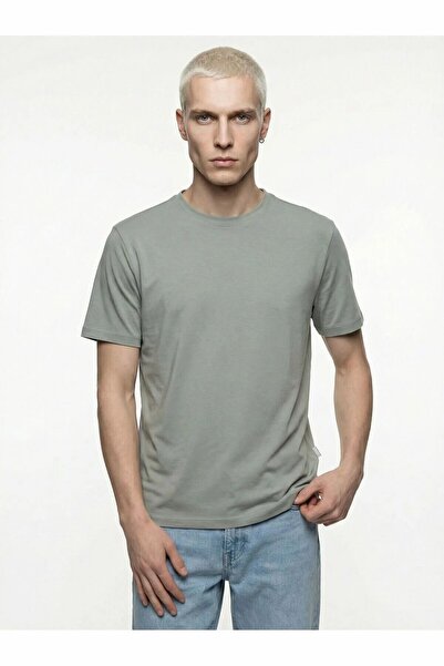 Loft Мъжка зелена тениска Lf 2042926 Светлозелена M Tss LF2042926-Fgr