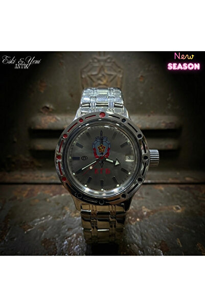 ESKİ YENİ ANTİK Vostok 420 Case Automatic Mechanical Men's Wristwatch with Kg...