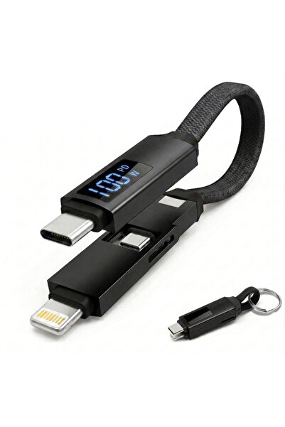 Wyred by Monga Cablu magnetic de date și încărcare 3 în 1 - Wyre Smart, Afișa...