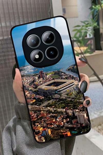 Snacase XlOAMİ Note 15 Pro Plus 5G Uyumlu Stadyum Tasarımlı Glossy Premium Kılıf