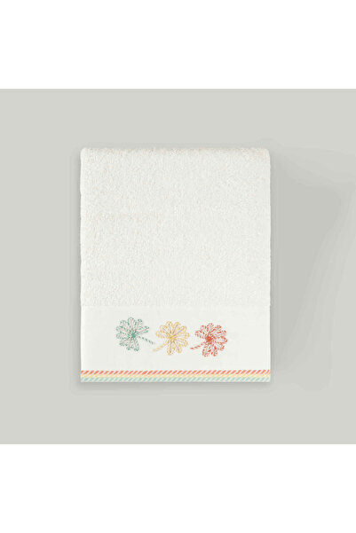 Linens Aria Pamuk 50x85 Cm Yüz Havlusu Beyaz