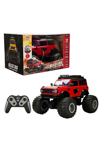 Sunman S01005090 -SUN-RST-R/C CAR1/8 PFF-ROAD F/F صوت/ضوء 3.7 فولت.USB 2.4GHZ.2R.