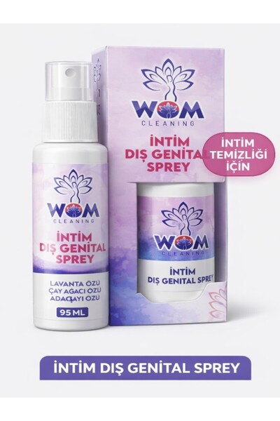 Wom DENTAL Genital Bölge Koku Önleyici, Akıntı Toparlayıcı Intim Bakım Spreyi
