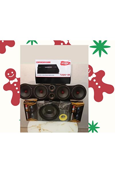 Boschmann 20 cm Midrange set hazır