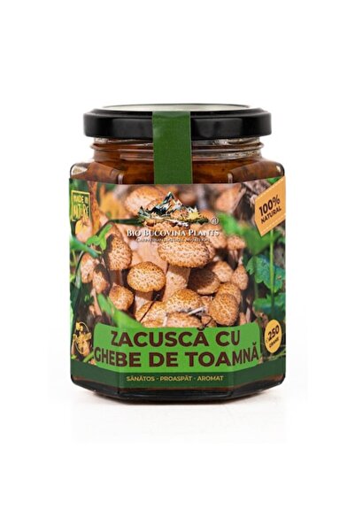 Bio Bucovina Plants Zacusca de ciuperci de toamnă – 250g
