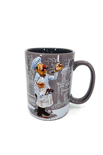 Forchino Guillermo Fo83001 Chef Cook Cartoon Design Mug - 12X8 cm Licensed Gift