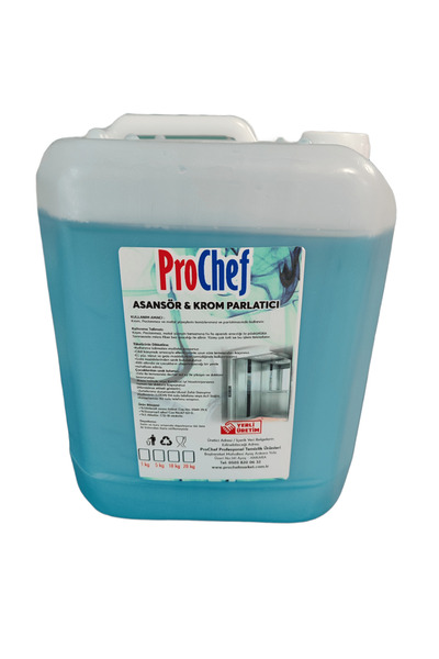 Prochef Asansör Temizleme Kabin İçi ve Ayna Temizleyici 5 Kg - Lt
