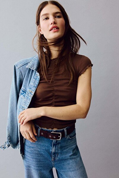H&M Draped cotton top