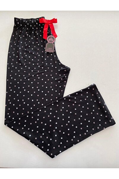 Lady Queen Bambu Likralı Ring Viskon Pijama Altı