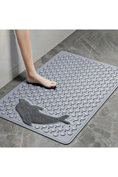 MAİN SHOP 1 Piece of Anti-Slip Mat for Bathroom and Shower with Suction Cups,...