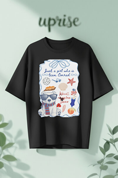 Vordevia Το μπλουζάκι  "The Summer I Turned Pretty " από βαμβάκι με στάμπα, σ...