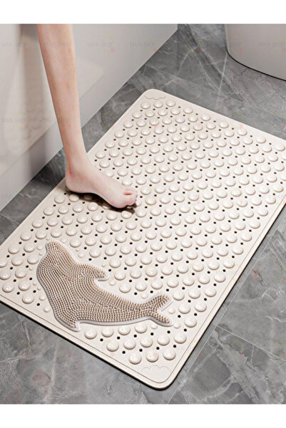 MAİN SHOP 1 Piece of Anti-Slip Mat for Bathroom and Shower with Suction Cups,...