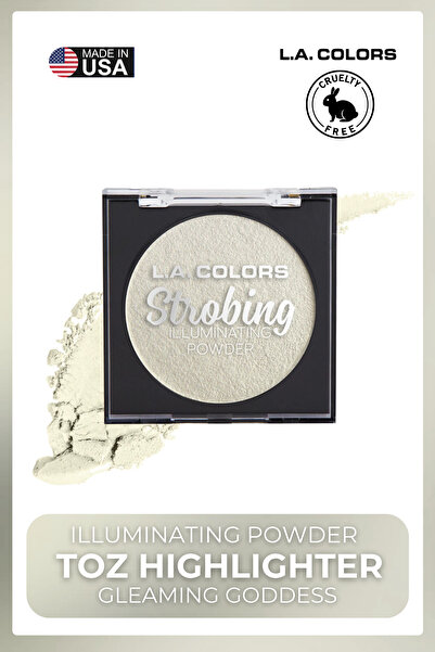 L.A Colors Illuminating Powder - Cilde Işıltı ve Canlılık Katan Toz Highlight...
